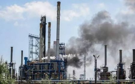 عاجل: حريق في مصفاتي ميناء الأحمدي وعبدالله بالكويت إثر اعتداء مسيرة