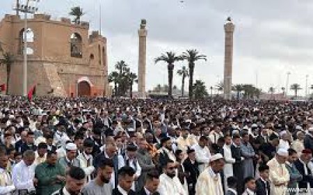 عيد مبارك غدا الجمعة أول أيام عيد الفطر في ليبيا