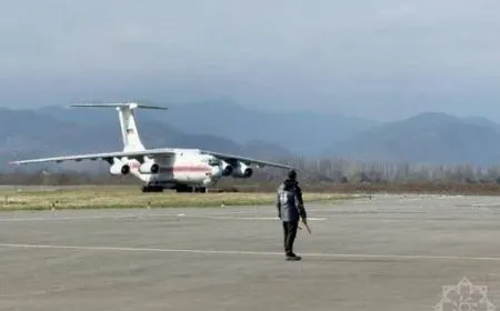 وصول قافلة مساعدات روسية ضخمة إلى إيران لدعم المناطق المتضررة