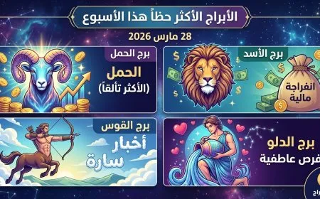 الأبراج الأكثر حظاً هذا الأسبوع| مفاجآت سارة لـ 4 أبراج