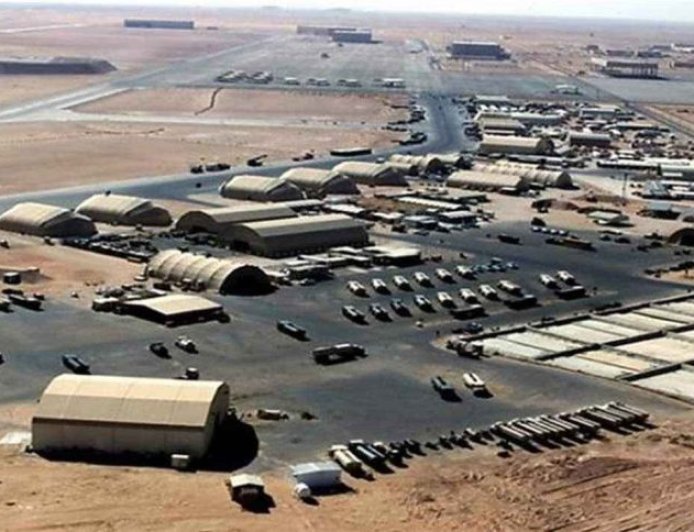 انفجارات ضخمة تهز قاعدة فيكتوريا الجوية في العراق الآن