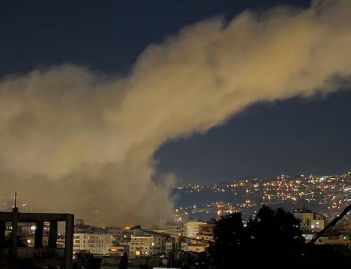 دخان كثيف في مصفاة بابكو بالبحرين جراء هجوم مسيرة إيرانية