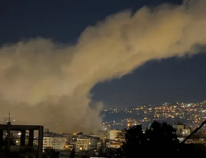 دخان كثيف في مصفاة بابكو بالبحرين جراء هجوم مسيرة إيرانية