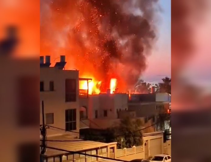 حريق نهاريا اليوم: هجوم مركب من حزب الله يشعل شمال إسرائيل