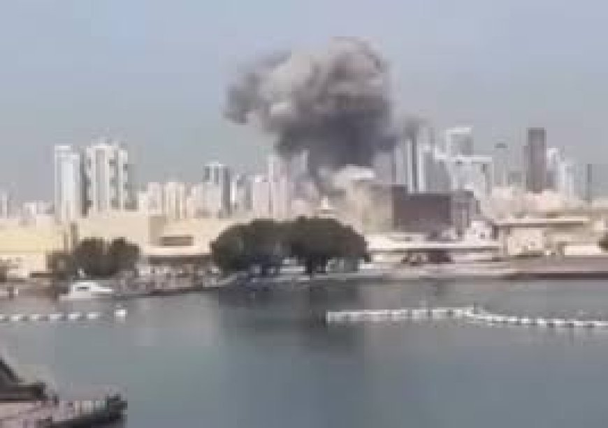 دبي الان.. انفجارات في سماء دبي والدفاع الجوي يحاول التصدي  للصواريخ الايرانية