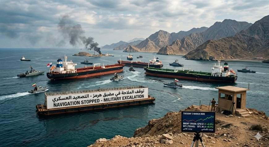 أسعار النفط اليوم الثلاثاء 3 مارس 2026 بعد إغلاق مضيق هرمز