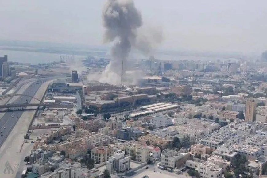 انفجار السفارة الأمريكية بالرياض دوي انفجار وتصاعد دخان