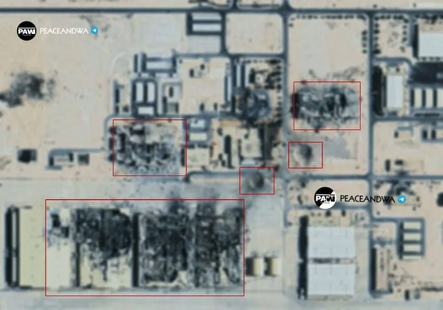 حقيقة دمار قاعدة العديد بقطر جراء قصف إيراني وصور مسربة