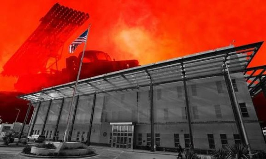 استهداف السفارة الأمريكية في بغداد بصواريخ كاتيوشا