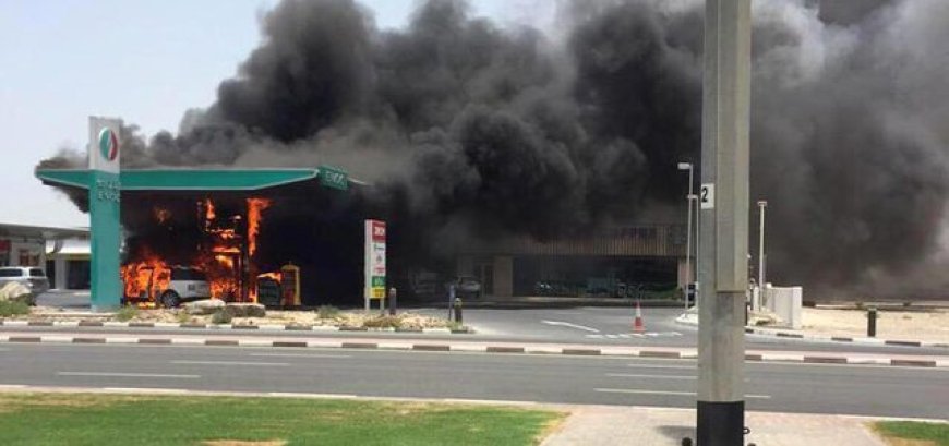 عاجل.. حريق "منطقة فوز البترولية" في الإمارات