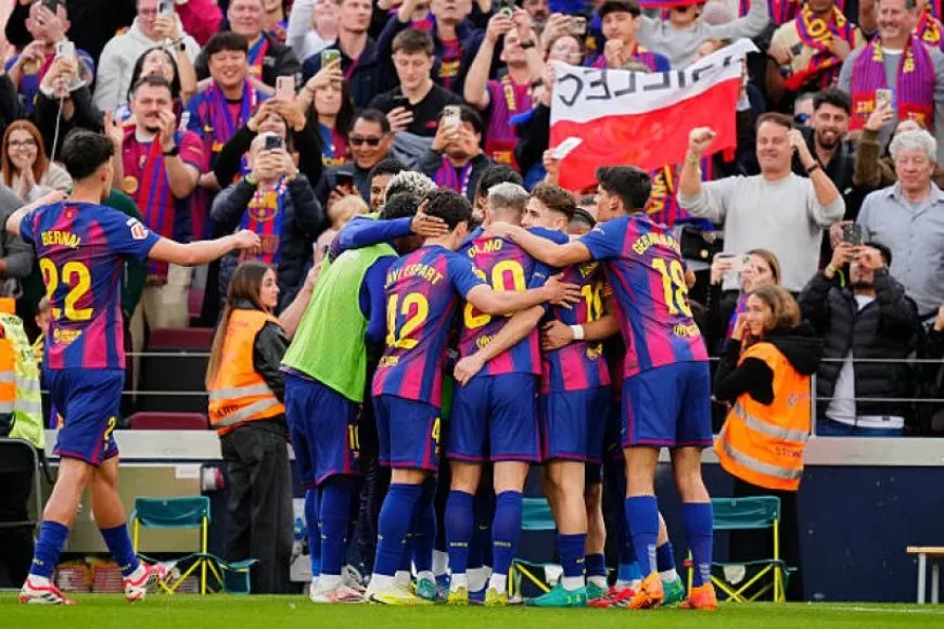 برشلونة يكتسح إشبيلية بخماسية ويعزز صدارته للدوري الإسباني