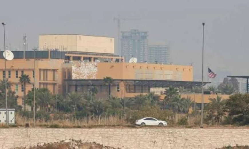 هجوم مسيرات على السفارة الأمريكية ببغداد وحريق في المحيط