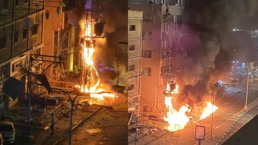 هجوم إيراني واسع على تل أبيب: صواريخ خرمشهر وخيبرشكن تضرب أهدافاً عسكرية