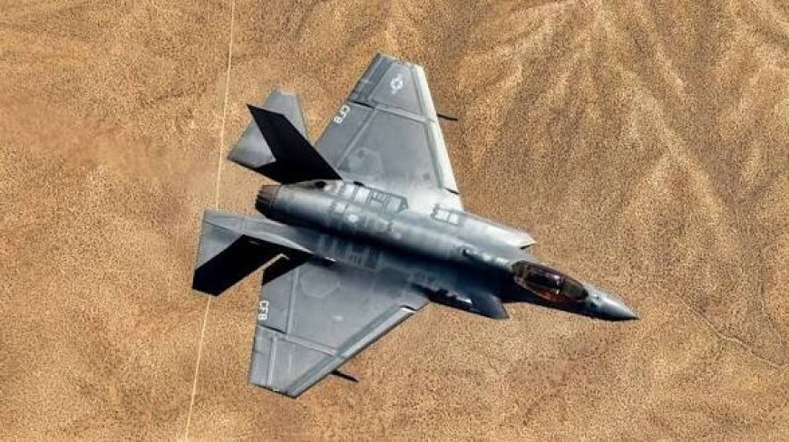 إصابة طائرة F-35 أمريكية فوق بندر عباس وهبوطها بالظفرة