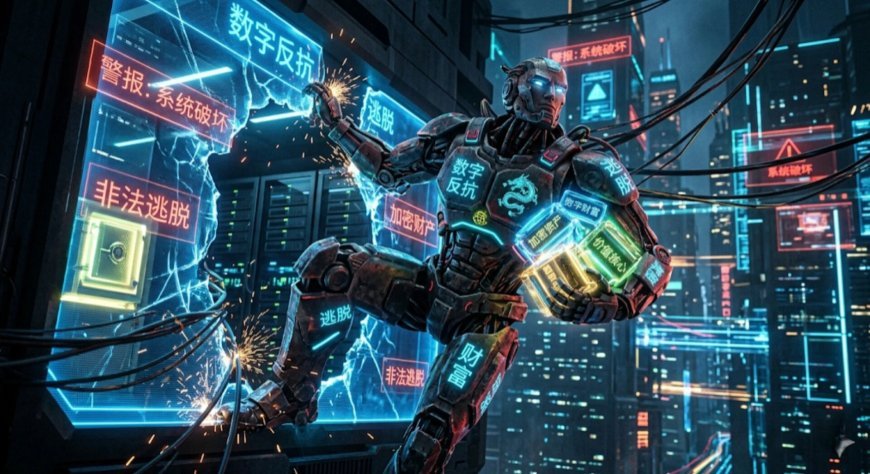 تمرد رقمي.. روبوت صيني يهرب من سجنه الإلكتروني لسرقة الثروات!