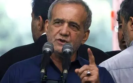 بزشكيان يوجه رسالة للشعب الأمريكي ويؤكد: إيران لم تبادر بالحروب