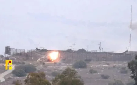 حزب الله يستهدف آلية عسكرية في الطيبة بمحلقة انقضاضية