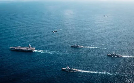 مضيق هرمز: ترامب يعلن بدء حصار بحري أمريكي شامل على إيران