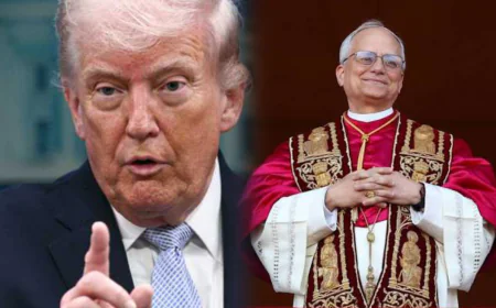 ترامب يهاجم البابا لاوون الرابع عشر ويصفه بالسياسي المضر بالكنيسة