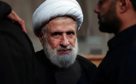 خطاب الشيخ قاسم اليوم وتفاصيل معركة العصف المأكول ضد الاحتلال