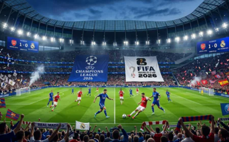 دوري أبطال أوروبا 2026 ومصير أرتيتا قبل كأس العالم