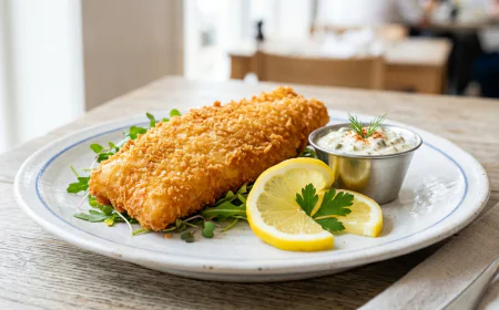 تتبيلة سمك الفيليه المقرمش