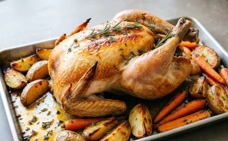 دجاج في الفرن بتتبيلة اكثر من رائعة