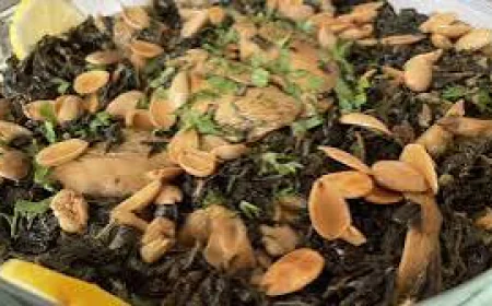 طريقة تحضير طبق ملوخية ورق على الطريقة السورية