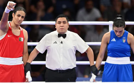 إيمان خليف تبدأ مشوار الاحتراف بباريس اليوم: العالم يترقب أول نزال للبطلة الأولمبية