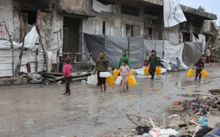 قطاع غزة يواجه كارثة إنسانية مع سيطرة الاحتلال على 61% من أراضيه