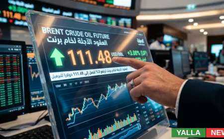 أسعار النفط اليوم تواصل الصعود وخام برنت يسجل 111.48 دولاراً للبرميل