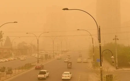 منخفض خماسيني يضرب الأردن وبلاد الشام