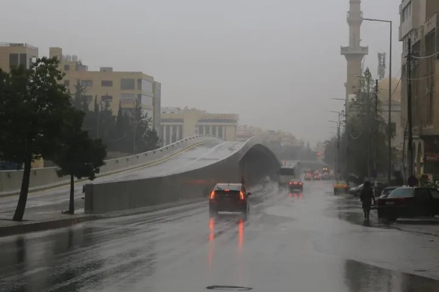 توقعات حالة الطقس في الأردن: منخفض جوي يلوح في الأفق