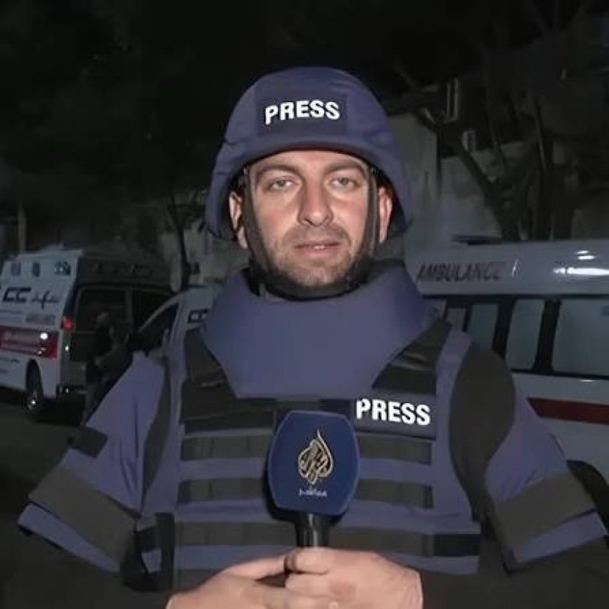 استشهاد محمد وشاح مراسل الجزيرة مباشر في قصف إسرائيلي بغزة