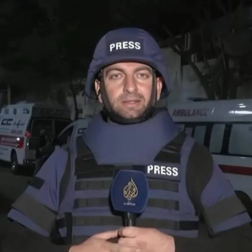 استشهاد محمد وشاح مراسل الجزيرة مباشر في قصف إسرائيلي بغزة
