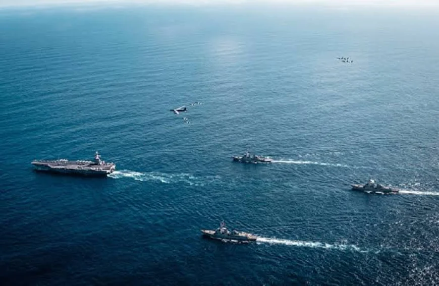 مضيق هرمز: ترامب يعلن بدء حصار بحري أمريكي شامل على إيران