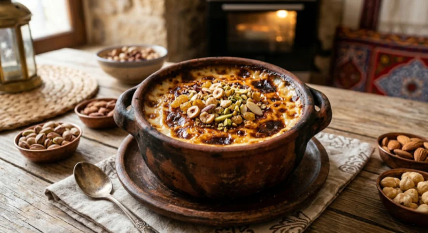 طريقة تحضير أرز بحليب في الفرن