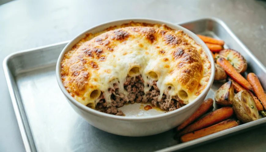 طريقة عمل البشاميل باللحمة المفرومة