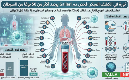 فحص الدم الشامل: تقنية ثورية لرصد 50 نوعاً من السرطان قبل ظهور الأعراض