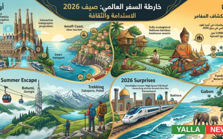 وجهات السفر في صيف 2026 وأبرز التوجهات العالمية الجديدة