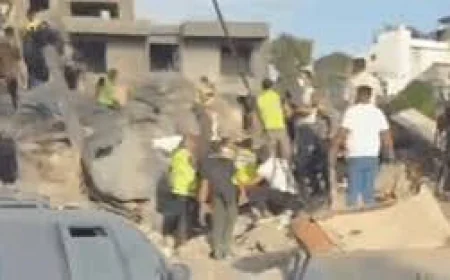 مجزرة دير قانون النهر .. 12 شهيدا في قصف إسرائيلي