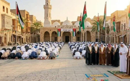 موعد صلاة عيد الاضحى في الاردن 2026 وتحديد المصلى الرئيسي