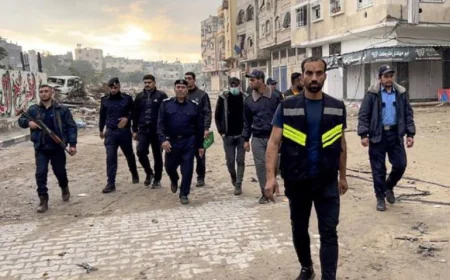 غارة إسرائيلية تستهدف نقطة شرطة في غزة وتسفر عن 5 شهداء