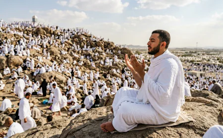 أدعية يوم عرفة 2026 مستجابة وخير ما دعا به النبي