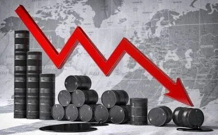 سعر النفط اليوم يهبط 6% وخام برنت يكسر حاجز 95 دولاراً