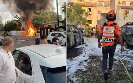 حزب الله يقصف صفد ورشقات صاروخية مكثفة تستهدف شمال فلسطين
