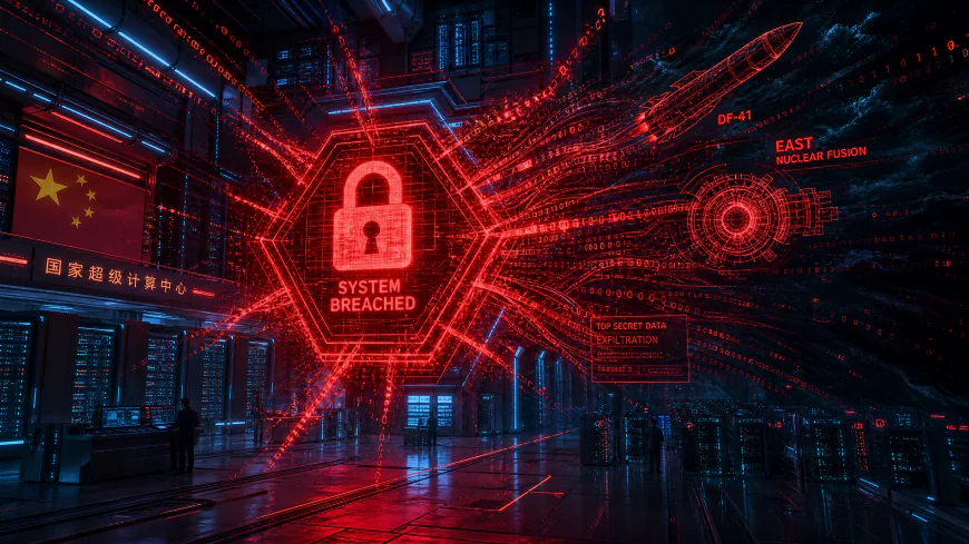 اختراق هائل يضرب قلب التكنولوجيا الصينية: 10 بيتابايت من الأسرار العسكرية والنووية في خطر