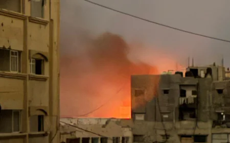 مجزرة في غزة استشهاد عائلة لبد بقصف شقة سكنية غرب المدينة