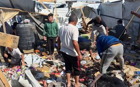 مجزرة حي الرمال بغزة ترتفع إلى 7 شهداء وعشرات الجرحى