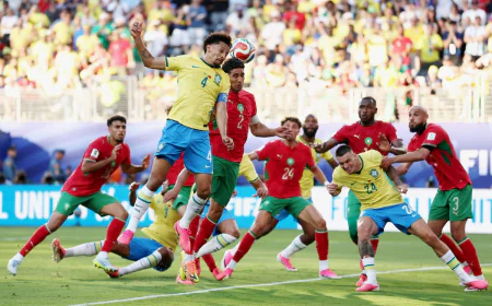 تعادل مثير بين المغرب والبرازيل في افتتاح مشوار المونديال 2026